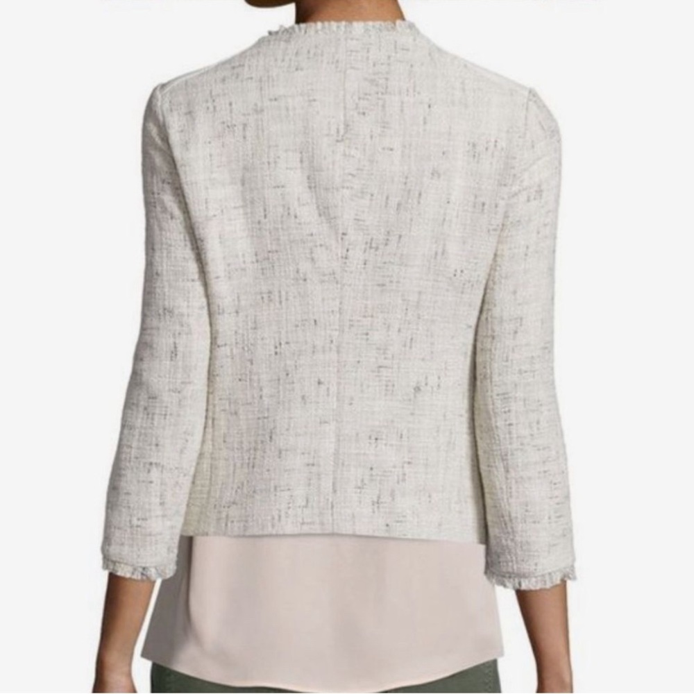 Joie Tweed Jacket Blazer NEW XS Chanel Style - Picture 3 of 14